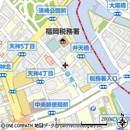 福岡美術学院周辺の地図