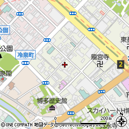博多もつ鍋 徳永屋 総本店周辺の地図