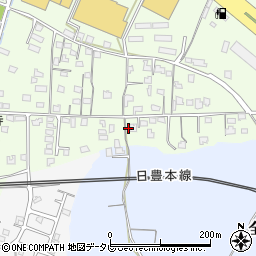 大分県中津市大新田1010周辺の地図