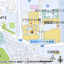 倉式珈琲店 マリノアシティ福岡店周辺の地図
