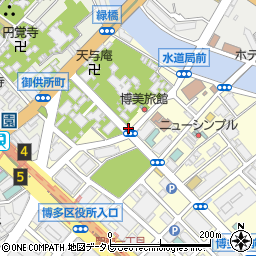 Ｄパーキング博多駅前１丁目ＰＳ第２駐車場周辺の地図
