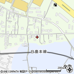 大分県中津市大新田1022周辺の地図
