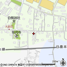大分県中津市大新田1001-13周辺の地図