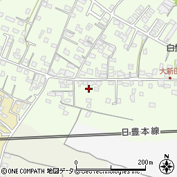 大分県中津市大新田952周辺の地図
