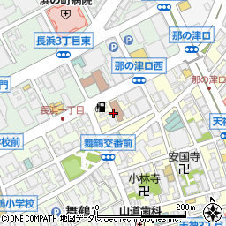 福岡天神郵便局 ＡＴＭ周辺の地図