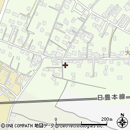 大分県中津市大新田950-2周辺の地図