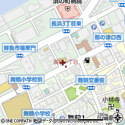 福岡トヨタ　長浜店周辺の地図