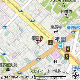 島津システムソリューションズ株式会社　福岡支店営業部周辺の地図
