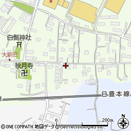 大分県中津市大新田1002-2周辺の地図