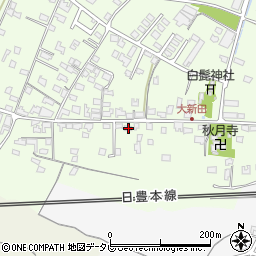 大分県中津市大新田959-1周辺の地図