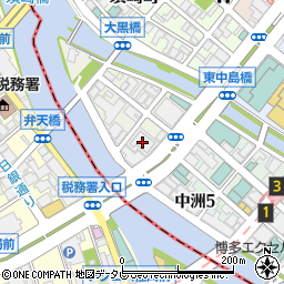 三友株式会社　九州営業所周辺の地図