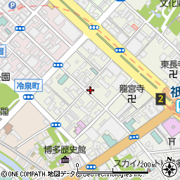 九州リオン株式会社　補聴相談室周辺の地図