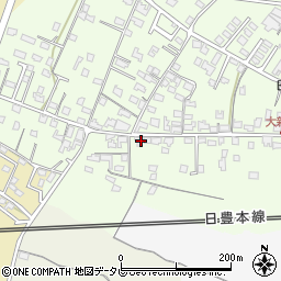 大分県中津市大新田951-1周辺の地図