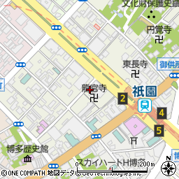浅海電気株式会社　九州支店周辺の地図