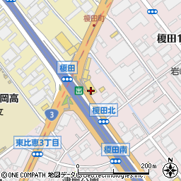 九州スズキ販売株式会社　本社周辺の地図