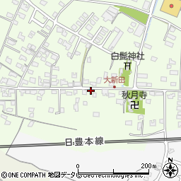 大分県中津市大新田969-1周辺の地図