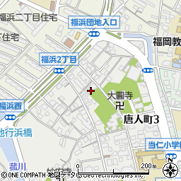 福岡梅香会周辺の地図