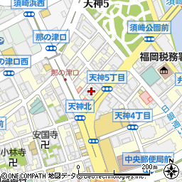 福岡中央会計（税理士法人）周辺の地図