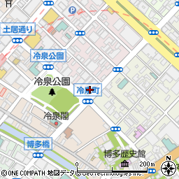 福岡市役所住宅都市局関係機関等　市営住宅関係業務課周辺の地図