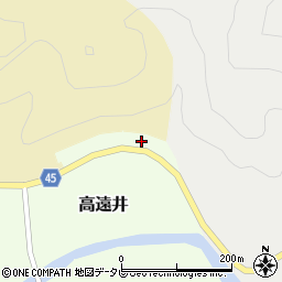 和歌山県東牟婁郡那智勝浦町高遠井87周辺の地図