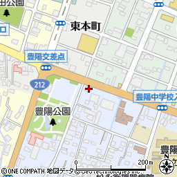 ジョリーパスタ中津店周辺の地図