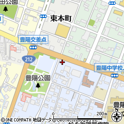 ジョリーパスタ中津店周辺の地図