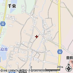 福岡県豊前市塔田275周辺の地図