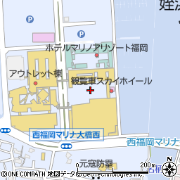 神戸元町ドリア マリノアシティ福岡店周辺の地図