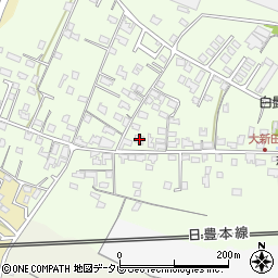 大分県中津市大新田794-4周辺の地図
