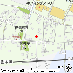 大分県中津市大新田731-1周辺の地図