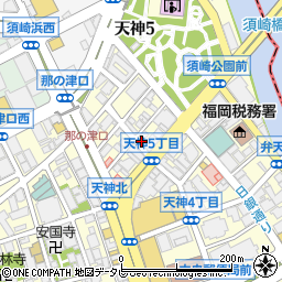 福岡県パン協同組合連合会周辺の地図