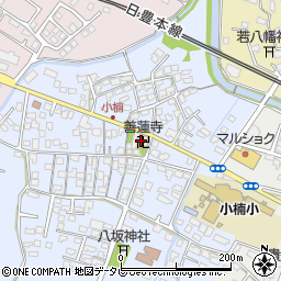 善蓮寺周辺の地図