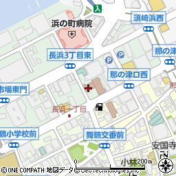 福岡市立老人福祉センター舞鶴園周辺の地図
