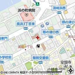 福岡市立心身障がい福祉センター周辺の地図