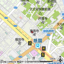 東長寺周辺の地図