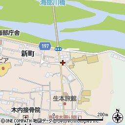 徳島県海部郡海陽町奥浦新町6周辺の地図
