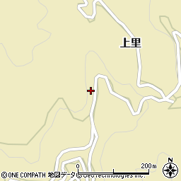 高知県高知市上里411周辺の地図
