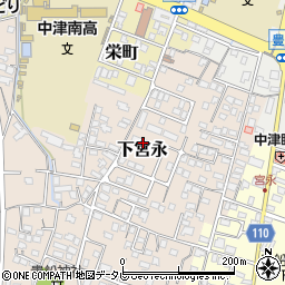 立正佼成会中津教会周辺の地図