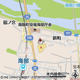 徳島県海部郡海陽町奥浦脇ノ宮5周辺の地図