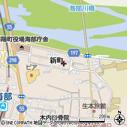 徳島県海部郡海陽町奥浦新町64周辺の地図