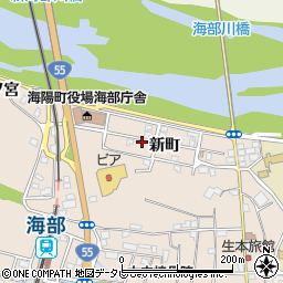 徳島県海部郡海陽町奥浦新町78周辺の地図