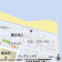 マリナタウン海浜公園愛宕浜東駐車場周辺の地図