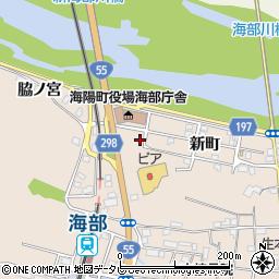 徳島県海部郡海陽町奥浦新町90周辺の地図