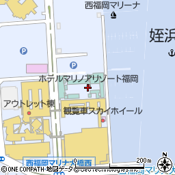 ホテルマリノアリゾート福岡周辺の地図