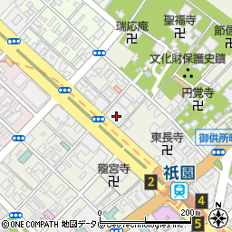 株式会社山下設計　九州支社周辺の地図