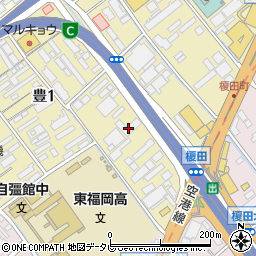 株式会社竹尾　福岡支店周辺の地図