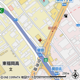 日産福岡空港店周辺の地図