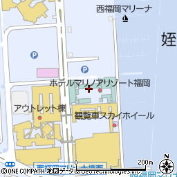 西日本シティ銀行マリノアシティ福岡 ＡＴＭ周辺の地図