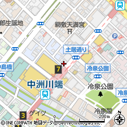ユーキャン株式会社　福岡営業所周辺の地図