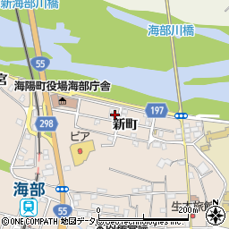 徳島県海部郡海陽町奥浦新町29周辺の地図